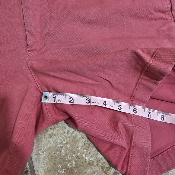 J. Crew Mercantile Flex 7" Inseam Shorts Size 34 Red Preppy Classic Vacation - Picture 5 of 6